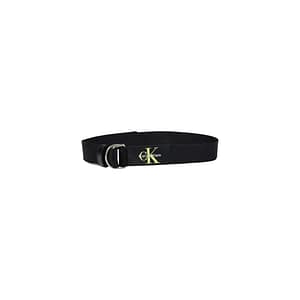 Calvin Klein Black Recycled Polyester Belt