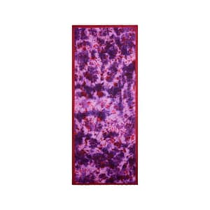 Desigual Purple Polyester Foulard