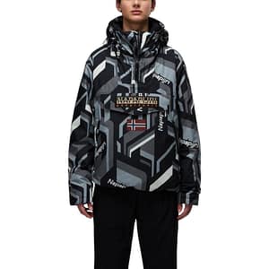 Napapijri Bicolor Recycled Polyester Shell Jacket