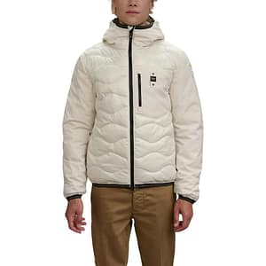 Blauer White Polyamide Shell Jacket