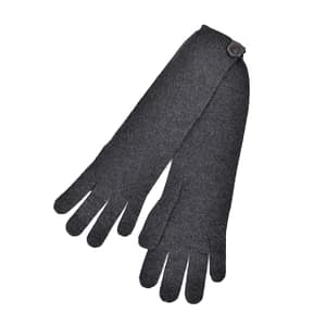 Brunello Cucinelli Black Cashmere Gloves