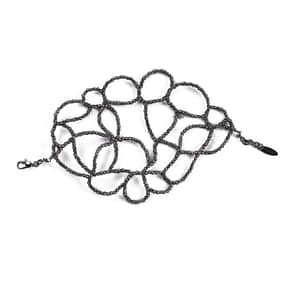 Brunello Cucinelli Black Silver Necklace