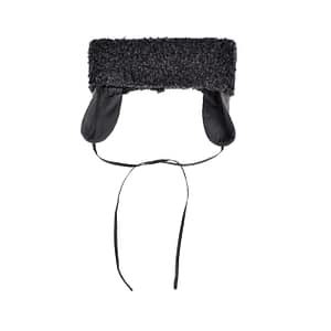 Brunello Cucinelli Black Cashmere Ear Muffs