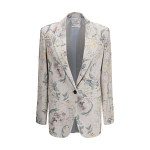 Forte_Forte Multicolor Viscose Jackets And Coat