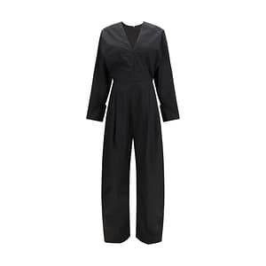 The Latest Black Cotton Jumpsuit