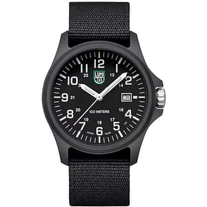 Luminox Black Nylon Sport Watch