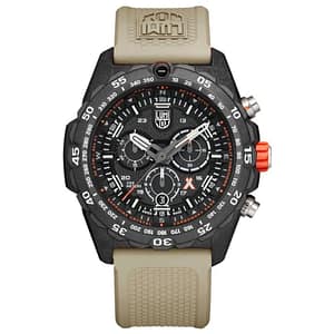 Luminox Beige Resin Sport Watch