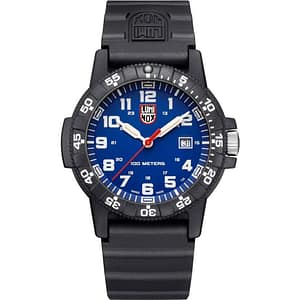 Luminox Blue Resin Sport Watch