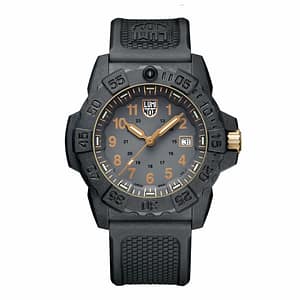 Luminox Black Rubber Sport Watch