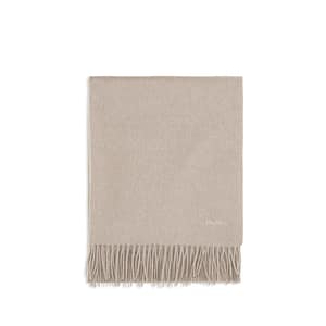 Max Mara Beige Cashmere Scarf