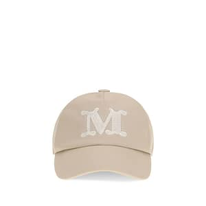 Max Mara Beige Cotton Cap (Baseball Hat)