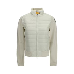 Parajumpers White Polyamide Bomber