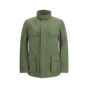 Barbour International Bicolor Cotton Coat