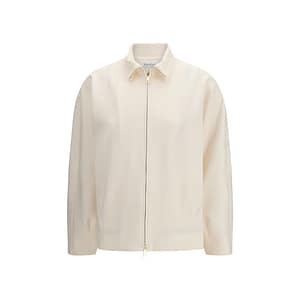 Max Mara Pure Beige Polyamide Shell Jacket