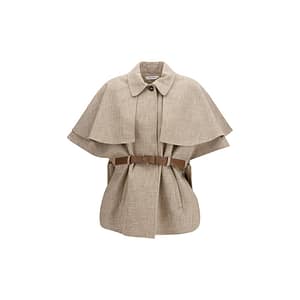 Max Mara Beige Cotton Coat