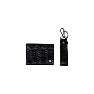 Armani Exchange Black Leather Wallet