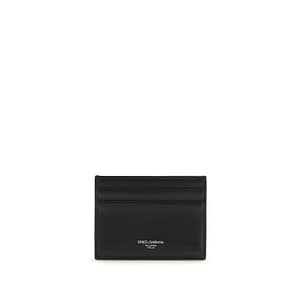 Dolce & Gabbana Black Cotton Wallet