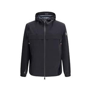 Moncler Grenoble Black Polyamide Shell Jacket