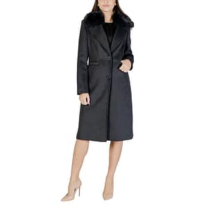 Guess Gray Polyester Coat