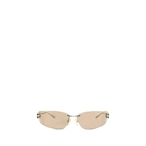 Balenciaga Gold Metal Sunglasses