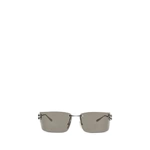 Balenciaga Silver Metal Sunglasses