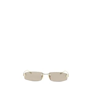 Balenciaga Gold Metal Sunglasses