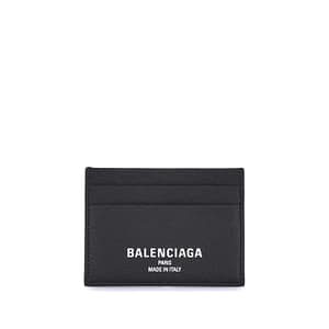 Balenciaga Black Calf Leather Bos Taurus Wallet