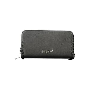 Desigual Black Polyurethane Women Wallet