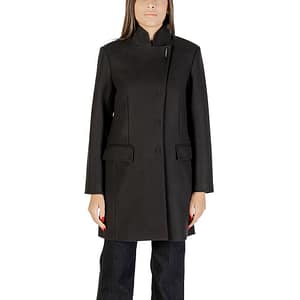 Liu Jo Black Polyester Coat