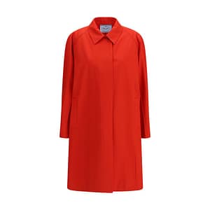 Prada Multicolor Polyester Coat