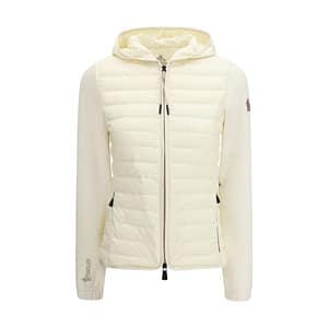 Moncler Grenoble White Polyamide Shell Jacket