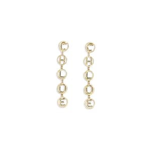 ChloƩ Gold Brass Earrings