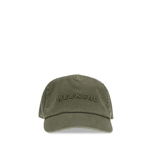 Max Mara Bicolor Cotton Cap (Baseball Hat)