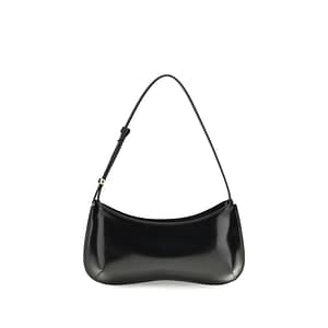 Jacquemus Black Calf Leather Bos Taurus Shoulder Bag