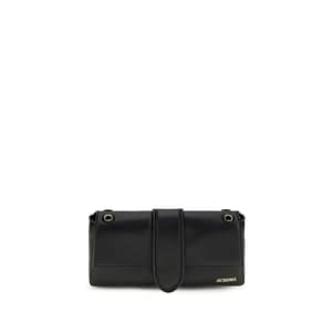 Jacquemus Black Calf Leather Bos Taurus Shoulder Bag