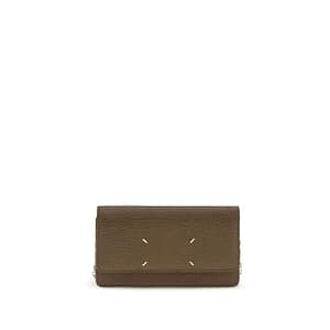 Maison Margiela Brown Calf Leather Bos Taurus Wallet