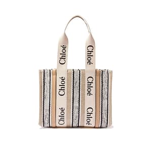 ChloƩ Beige Linen Tote Bag