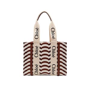 ChloƩ Beige Linen Tote Bag