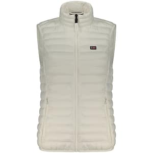 Norway 1963 Bianco Poliammide Women's Gilet