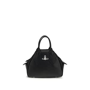 Vivienne Westwood Black Calf Leather Bos Taurus Handbag