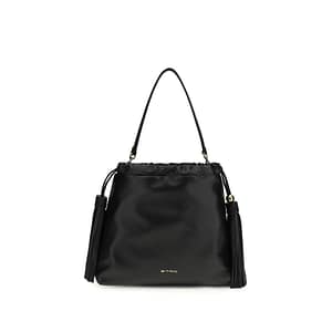Etro Black Lamb Ovis Aries Aries Shoulder Bag
