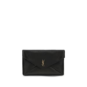 Saint Laurent Black Lamb Ovis Aries Aries Shoulder Bag