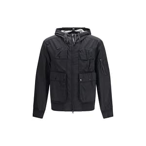 C.P. Company Black Polyamide Shell Jacket