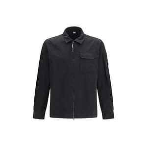 C.P. Company Black Cotton Denim Jacket