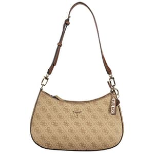 Guess Jeans Beige Polyurethane Women Handbag