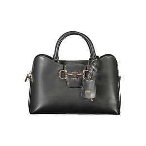Guess Jeans Black Polyurethane Women's Handbag