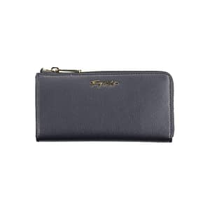 Tommy Hilfiger Blue Polyurethane Women Wallet