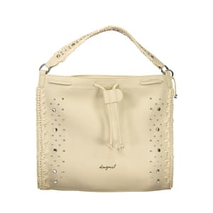 Desigual Bianco Poliuretano Woman Backpack