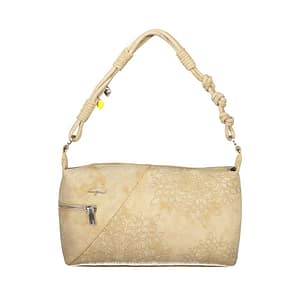 Desigual Beige Polyurethane Women's Shoulder Bag