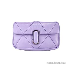 Marc Jacobs The J Marc Daybreak Diamond Quilted Leather Shoulder Crossbody Bag